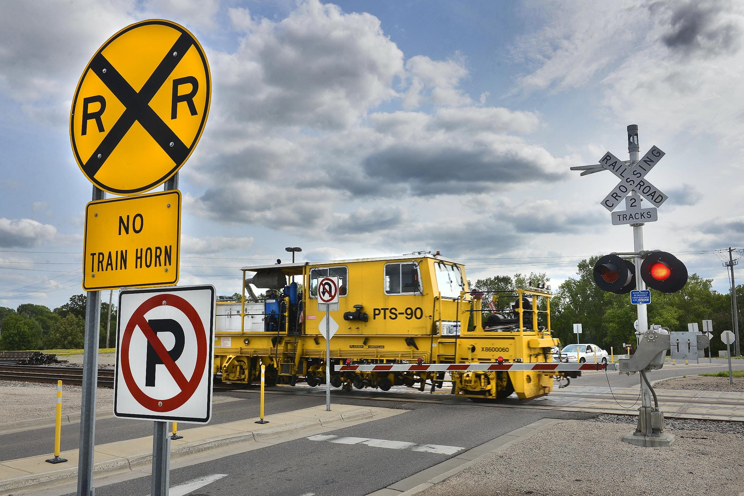 train horn passing